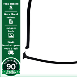 GUARNIÇÃO PORTA TRASEIRA ESQUERDA FIAT DUCATO 2002 A 2017