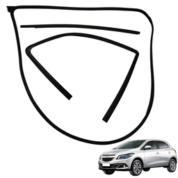 KIT PESTANA DIANTEIRA ESQUERDA GM ONIX PRISMA 2012 A 2019