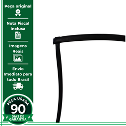 CANALETA VIDRO PORTA TRASEIRA ESQUERDA FRONTIER 2008 A 2016