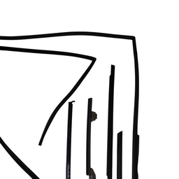 KIT PESTANA PORTA TRASEIRA ESQUERDA PAJERO TR4 2010 A 2015