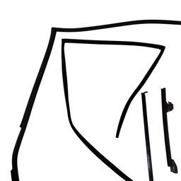 KIT PESTANA PORTA TRASEIRA ESQUERDA PAJERO TR4 2010 A 2015