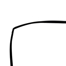 CANALETA PORTA DIANTEIRA DIREITA HONDA CR-V 2007 A 2011