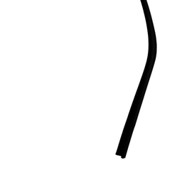 CANALETA PORTA DIANTEIRA DIREITA IVECO DAILY 1997 A 2007 