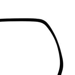 CANALETA PORTA DIANTEIRA DIREITA IVECO DAILY 1997 A 2007 