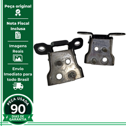 PAR DOBRADIÇA PORTA TRASEIRA ESQUERDA FORD EDGE 2009 A 2014