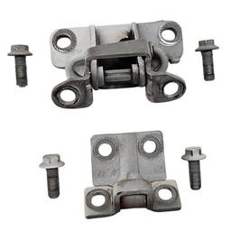 Par Dobradiças Porta Direita Fiat Fiorino Uno 1997 a 2012