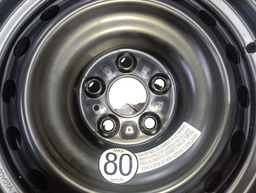 RODA FERRO ESTEPE ORIGINAL ARO 16 COROLLA 2009 A 2024 NOVO