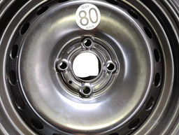 RODA FERRO ESTEPE 185/65 ARO 15 SANDERO LOGAN ORIGINAL NOVO