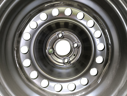 RODA FERRO ESTEPE 185/65 ARO 15 SANDERO LOGAN ORIGINAL NOVO