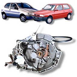 CAIXA CAMBIO UNO PALIO 1.0 FIASA 1995 A 2000 (CAMBIO ALTO)  