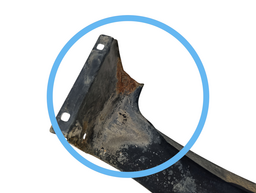 PARALAMA ESQUERDO FIESTA 2003 2004 A 2007