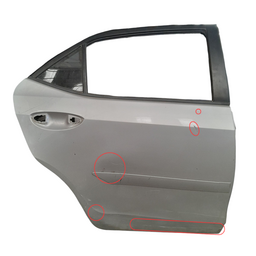 Porta Traseira Direita Corolla 2015 2016 a 2019