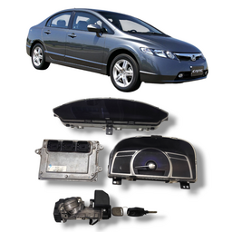 Kit Code módulo injeção Honda Civic 2007 2011 