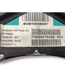 PAINEL INSTRUMENTOS PEUGEOT 307 2008 2013 ORIGINAL