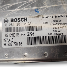 MÓDULO INJEÇÃO PEUGEOT CITROEN 307 1.6 2008 2013 ORIGINAL 