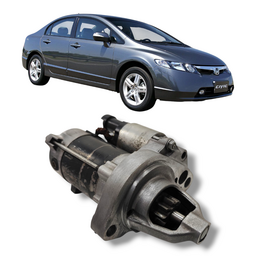 Motor Partida Arranque New Civic 1.8 Cr-v 2.0 2007 a 2011