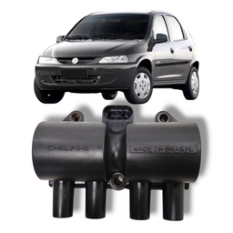 Bobina Ignição Celta Corsa Meriva Montana Prisma1.0 1.4 1.8 