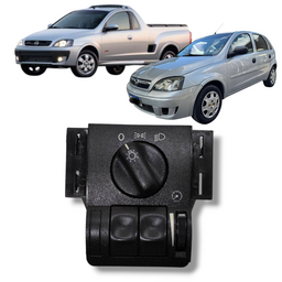 Chave luz farol GM Chevrolet corsa montana 2005 2011