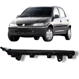 Flauta bico injetor GM Chevrolet celta 2001 2006 original