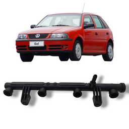 Flauta bico injetor combustível VW Gol G4 2006 2012 original