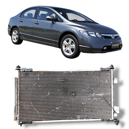Condensador Ar condicionado Honda civic 2007 2011
