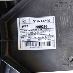 DEFLETOR ELETROVENTILADOR FIAT PALIO GRAND SIENA 2012 2016 O