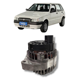 Alternador Palio Uno Doblo Mobi Fire/Evo 1.0 1.4 2009/ 90A
