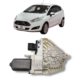 Motor Máquina de Vidro Porta Dianteira Esq Fiesta 2013 19