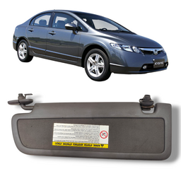 Quebra sol passageiro Honda Civic 2007 2011 detalhe