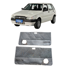 Par Forro Porta Dianteira Uno Fiorino 2005 a 2013