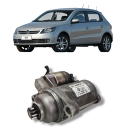 Motor Partida Gol Saveiro Polo Fox G5 G6 G7 1.0 1.6 09 Dente