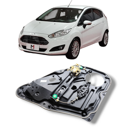 Máquina de Vidro Porta Traseira Esque New Fiesta 13 a 19 Elé