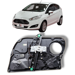 Máquina de Vidro Porta Dianteira Esq New Fiesta 13 a 19 Elé