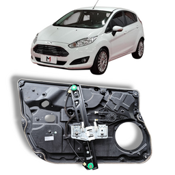 Máquina de Vidro Porta Dianteira Dir New Fiesta 13 a 19 Elé