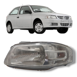 Farol Esquerdo Gol Saveiro Parati G4 Cromado