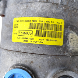 COMPRESSOR AR NEW FIESTA 11/ ECOSPORT 13/ A 2017 1.5 1.6 4CC