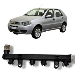 flauta bico injetor Fiat palio 2008 2012 original