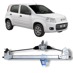 Máquina de Vidro Porta Traseira Dir Uno Vivace 11 a 21 Man