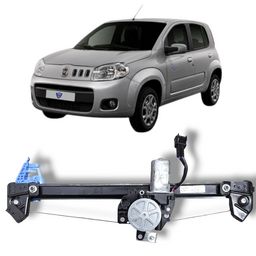 Máquina de Vidro Porta Esq Uno Vivace Fiorino Partner 2P Elé