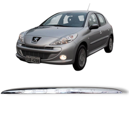 Moldura Tampa Traseira Cromado Peugeot 207 2009 a 2014