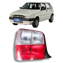 Lanterna Traseira Esquerda Uno Flex 2004 a 2013 Cristal