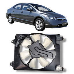 VENTOINHA ELETROVENTILADOR HONDA CIVIC 2007 2012 ORIGINAL