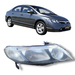 Farol Direito Civic 2007 2008 a 2011 paralelo 