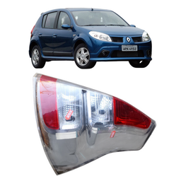 LANTERNA TRASEIRA DIREITA SANDERO 2012 A 2014 MASC CINZA