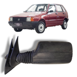 Retrovisor Esquerdo Uno Elx 84/90 Sanfona S/ Controle