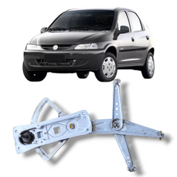 Máquina de Vidro Porta Dianteira Esquerda Celta 00 a 06 Man