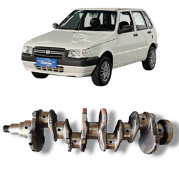 Virabrequim Palio Uno 1.0 8v Gas Fiasa 1990 1991 a 2001