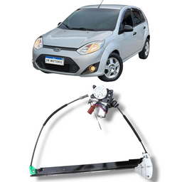 Máquina de Vidro Porta Dianteira Esquerda Fiesta 03 a 14 Elé