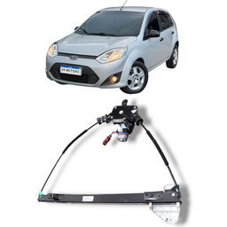 Máquina de Vidro Porta Dianteira Direita Fiesta 03 a 14 Elé