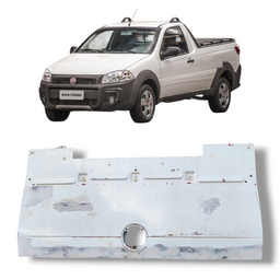 TAMPA TRASEIRA CAÇAMBA STRADA G3 2005 A 2012 - 2 LANTERNAS